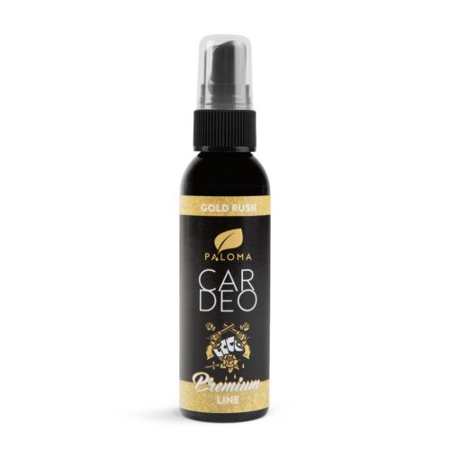 Illatosító - Paloma Car Deo - prémium line parfüm - Gold rush - 65 ml